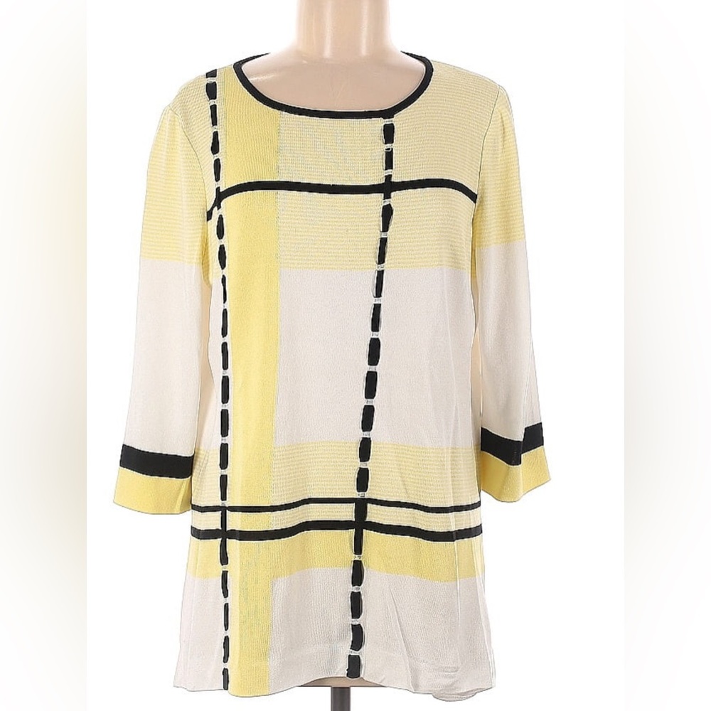 Ming Wang Spring 3/4 Sleeve Sweater